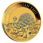 1 Unze Gold Emu 2023 BU Australien 100 AUD