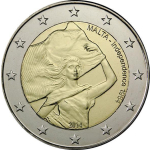 2 Euro Malta 2014 50 Jahre Unabhängigkeit