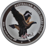 1 oz Australian 2023 BU COLOR - Wedge Tailed Eagle...
