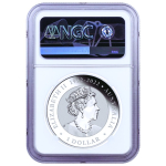 1 oz Australian 2023 NGC MS70  COLOR - Wedge Tailed Eagle Keilschwanzadler - Coin Card - 10 Jahres Edition - Ultra High Relief 1 AUD - Erste Colorversion des WT Eagle !