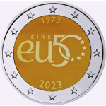 Irland 2 Euro 2023 bfr. - 50 Jahre EU - bankfrisch