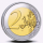 Belgien 2 Euro 2023 BU Coin Card - Jugendstil - Flämisch