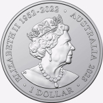 1 Unze Silber Australien 2023 BU - NASHORN Südliches...