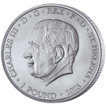 1 Unze Silber St. Helena 2023 BU - LADY LIBERTY &...