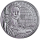 1 Unze Silber St. Helena 2023 BU - LADY LIBERTY & EAGLE - USA Handelsdollar - Modern Chinese Trade Dollar 1 GBP