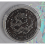 1 oz Samoa 2024 Antique Certi Lock Coin Card - JAHR des...