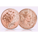 Austria 10 Euro Copper 2023 - CHAMOMILE - With the...