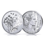 Österreich 10 Euro Silber - KAMILLE - 2023 Coin Card...