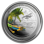 St. Vincent & The Grenadines,  2 Dollar, Seaplane (2)...