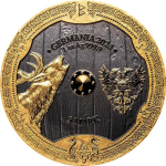 ab Lager** 1 oz Germania 2023 Ruthenium Palladium Gelbgold - WALKÜRE OSTARA - Germanische Göttin Töchter des Odin - Serie Valkyries Ausgabe 2 - EINZELSTÜCK
