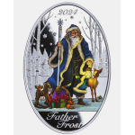 1 oz Solomon Islands 2024 Proof - VÄTERCHEN FROST...