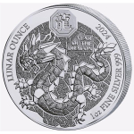 AURINUM*SUMMER*SALE** 1 oz Ruanda 2024 Proof - DRACHE -...