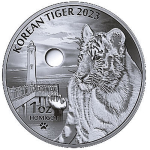 NEU* 1 Unze Silber Südkorea 2023 BU - TIGER - South...