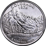 0,25 $ USA 2006 P - Quarter Dollar - COLORADO - Rocky...