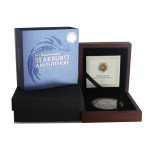 2 oz Kamerun 2023 - STARBURST AMPHITHERE DRAGON - Allsehendes Auge - DRAGONOLOGY Ausgabe 2 - Antique Finish - 2000 Francs