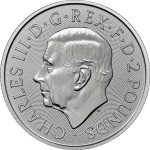 1 Unze Silber UK 2023 BU - BRITANNIA - King Charles -...