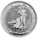 1 Unze Silber UK 2023 BU - BRITANNIA - King Charles PRIVY...