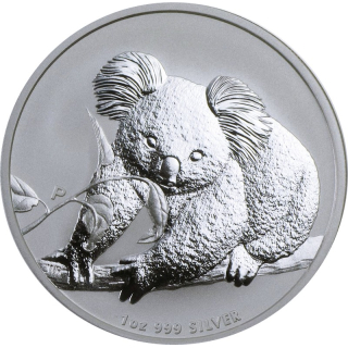 1 oz Australien Koala 2010 BU - Silber 1 AU$ - Perth Mint Koalaserie