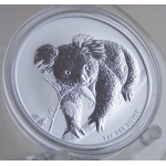1 oz Australien Koala 2010 BU - Silber 1 AU$ - Perth Mint...