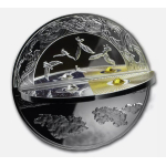 2 oz Niue 2019 Proof - CREATION OF THE WORLD 3D COIN - GENESIS - 4 Ebenen & 3-Dimensional - Sonderedition