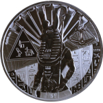 TOP*ANGEBOT** 1 oz Sierra Leone 2023 - ANUBIS - Gott des Totenreichs - REVERSE FROSTED - Serie Ägyptische Götter - Ausgabe 4 - Reverse Frosted - 1$