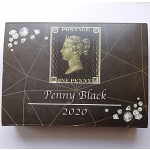 1 Unze Silber Ghana Penny Black 2020 Proof vergoldet mit 4 Diamanten 5 Cedis