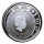 1 unze silber Ghana 2023 - UNICORN EINHORN - Prooflike - 5 Cedis