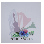 60 g Silber Niue 2019 Proof - YOUR ANGELS - DEINE ENGELCHEN - Talisman - Filigrane Engelchen - 5 NZD