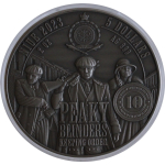 2 oz Niue 2023 - Thomas Shelby - Shelby Family - Peaky Blinders serie Startmotiv - Antique Finish - 5 NZD