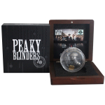 2 oz Niue 2023 - Thomas Shelby - Shelby Family - Peaky Blinders serie Startmotiv - Antique Finish - 5 NZD