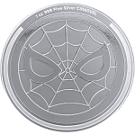 1 Unze Silber Niue 2023 BU - SPIDER MAN - Marvel - 2$ - Differenzbesteuert