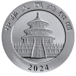 WIEDER DA ** 30 g Silber China 2024 BU - Panda -...