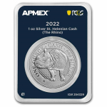 1 oz Silber St. Helena 2022 Coin Card - India Wildlife...