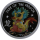 ab Lager ** 1/2 oz Tuvalu 2024 Proof - BABY DRACHE - JAHR des DRACHEN - LUNAR DRACHE - 50 AUCent - Silberdrache