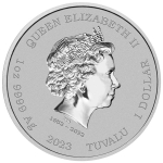 1 oz Silber Tuvalu 2023 BU - Ottifant - BIS IDEM NON EST...