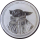 AURINUM*SUMMER*SALE**  1 oz Silber Niue 2023 BU - GROGU - Baby Joda - Star Wars - 2 NZ$