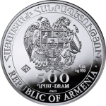 1 Unze Silber Armenien 2024 - Arche Noah - BU -...