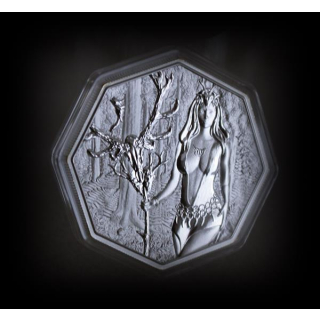 1 oz Silber Germania Mint - WITCHCRAFT - Die GERMANISCHE SEHERIN - SEERESS Völva - OctagonprägungSerie WITCHCRAFT - Neue Serie - 1. Ausgabe Die Seherin