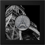 2 oz Cook Islands 2024 - EIFFELTURM PARIS - Historische Monumente (2) - Antique Finish 10 $