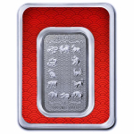 NEU* 1 oz Silber Motivbarren 2024 Coin Card - DRACHE -...