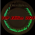 2 oz Silber + 0.2 g Gold Samoa 2024 - Der Eine Ring 3-Dimensional - GLOW-in-the-DARK - Herr der Ringe - PROOFLIKE -Top-Edition 2024