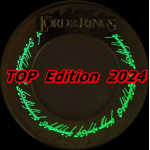 2 oz Silber + 0.2 g Gold Samoa 2024 - DER EINE RING Harry Potter - 3-Dimensional - GLOW-in-the-DARK - PROOFLIKE -Top-Edition 2024
