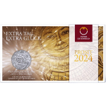 Österreich 5 Euro Silber 2024 - Neujahrmünze - 365 Tage + 1 Tag GLÜCK - HGH Handgehoben