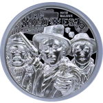 AURINUM-TOP-ANGEBOT*Letzte Münze* 1 oz Cook Islands 2024 Proof - Legenden des Wilden Westen - WILD BILL HICKOK - Legends of Wild West - 5$