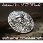 AURINUM-TOP-ANGEBOT*Letzte Münze* 1 oz Cook Islands 2024 Proof - Legenden des Wilden Westen - WILD BILL HICKOK - Legends of Wild West - 5$