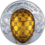2 Unzen Silber Mongolei 2024 Proof - Peter Carl Faberge...