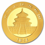 30 g Gold Panda 2024 BU - 500 Yuan