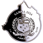 1 oz Silber Samoa 2024 - JACE BELEREN der Magier  -  Magic the Gathering - 5$ - Vorverkauf