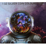 1 oz Kanada Maple Leaf 2023 - ASTRONAUT - Silber Black...