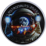 1 oz Kanada Maple Leaf 2023 - ASTRONAUT - Silber Black Ruthenium Color - Astronauten im Universum  Planetensuche - 1. Ausgabe